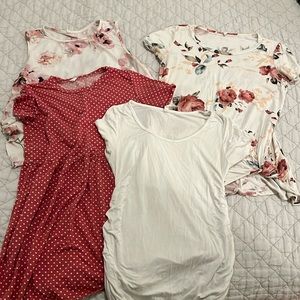Pinkblush maternity top bundle